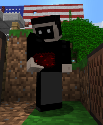 A picture of Intelli, afk on the Creative server